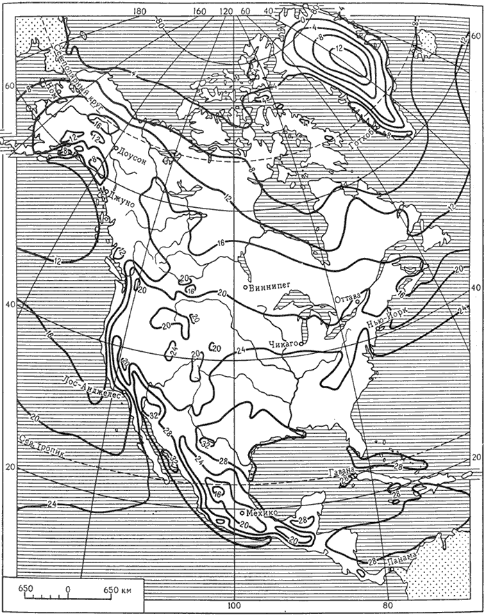 Контурная карта климат. Изотермы июля Северная Америка. Контурная карта климат Северной Америки. Изотермы января Северная Америка. Климатическая контурная карта Северной Америки.